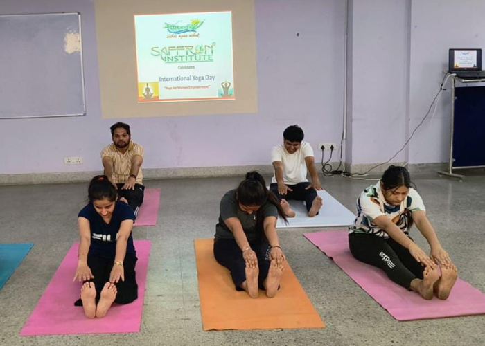 Saffron Institute Yoga Day Photos 2